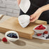 Ceramic Dip/Dipping Bowls Set, Small White Porcelain Bowls Set of 6 for Dessert, Cereal, Ketchup, 5oz/pc