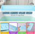 TYASDBA Accessories(2.6FT, Bathtub Splash Guard for tub Kids& Bath Shelf for Kids Toddler Bath Tray, Bath Toys Storage