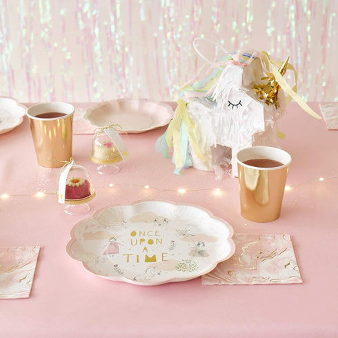 1st 180 cm 120 cm Talking Tables Pink And Gold Party Supplies | Pink Paper Table Cloth | Great For Baby Shower, Girls