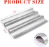 GGC 3-Loaf Baguette Bread Pan, Nonstick Perforated Grade Coating for Baking Crispy Baguettes