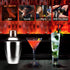 Newness Stainless Steel Cocktail Shaker - Professional Drink Shaker with Built-in Strainer, 8.4oz (250ml) for Easy Carry
