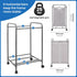 2 90 2 Closet, STORAGE MANIAC Laundry Sorter Section, L Gal Laundry Hamper with Wheels, Clothes Basket Separator