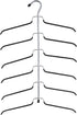 Organize It All 6 Tier Blouse Tree Hanger in Chrome