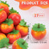 Meiwlong 27 1.5 Inch Pcs Small Artificial Tomatos,Mini Fake Tomato for Decoration, Realistic Plastic Fake Fruits