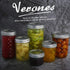 4 OZ 32 PACK,Extra 32 VERONES Mason Jars Canning Jars, Jelly Jars With Regular Lids and Bands, Ideal for Jam, Honey