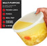 Stock Your Home 64 oz Plastic Deli Containers with Lids, 8 Pack Half Gallon Reusable Freezer Containers, Microwave Safe