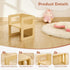 1-3, FUNLIO Height Adjustable Montessori Weaning Chair for Age Quality Solid Wooden Chair