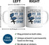 Office Mug - Some Days The Best Thing About My Job Is The Chair Spins - Funny Working Coworker Gift Idea For Mens and Womens White 11oz Ceramic Coffee Mug by FLEXISAVVY