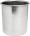 Thunder Group Bain Marie Pot, 4-1/4 Quart, Polished Exterior and Satin Interior