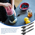 OSALADI 10Pcs Crevice Cleaner Brush Set, Gap Cleaning Brushes for Juicer & Household Cleaning