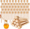 LepoHome 50Pcs 6 Inch Honey Dipper Sticks - Wooden Honey Dipper, 6 Inch