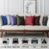 Jeanerlor 26"x26" Decorative Cotton Linen Couch Throw Pillow Case, Dark Grey Euro Sham for Wedding Gift