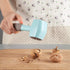 Meat Tenderizer Hammer Mallet with Comfort Grip Rubber Handle, Dual-Sided Pounder for Tenderizing Meat