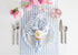 36 Inches 100% 14 36 Inch Summer, Solino Home Linen Table Runner - Amalfi Stripe Pure Linen Sky Blue and White Table