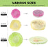 HANSGO 120PCS Reusable Bowl Covers, Elastic Food Storage Covers for Sourdough Bread, 3 Sizes