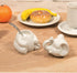 HIC Kitchen Elephant Sugar Bowl, Fine Porcelain, 8-Ounce Capacity
