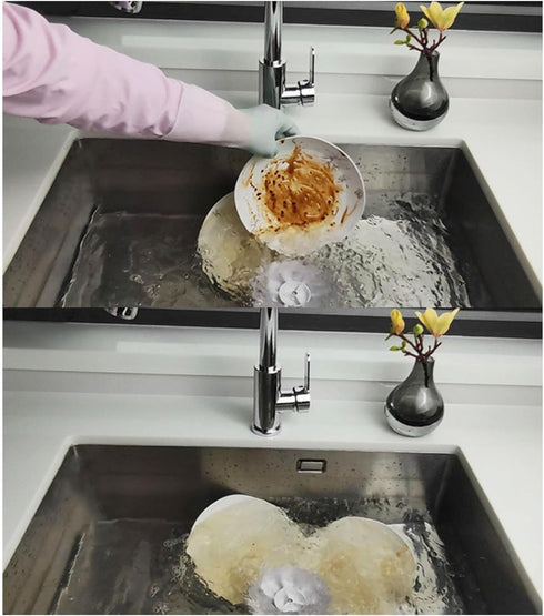 Ultrasonic USB Dishwasher for Fruit and Vegetables: Household Small Dishwasher for Home, Trip, Apartment, Green