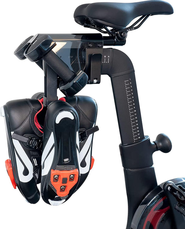 Metal Shoe Hanger for Original Peloton Bike Plus, Holds 2 Pairs of