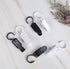 Super Strong Swivel Hanging Hooks, Laundry & Curtain Clips, Beach Towel Clips, 4.3-inch, White (10-pack)