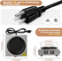 Commercial 60W 176 Commercial Coffee Warmer, Single Burner Decanter Warmer Plate, Stainless Steel Portable Warmer