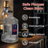 1 Gallon Odorless & Smokeless Lamp Oil for Indoor Use, Pure & Clear Liquid Paraffin Oil Lamp Fuel