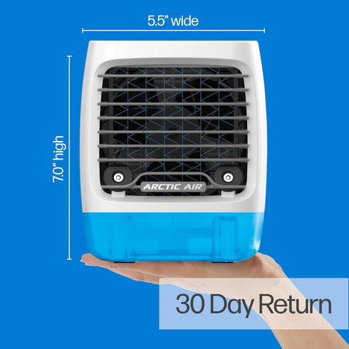 Arctic Air Chill Zone Evaporative Cooler, Portable Fan with Hydro-Chill Technology, 4 Adjustable Speeds for Home &
