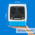 Arctic Air Chill Zone Evaporative Cooler, Portable Fan with Hydro-Chill Technology, 4 Adjustable Speeds for Home &