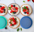 Webake 8 Pack Silicone Tart and Pie Molds, 5 Inches Round Individual Small Fluted Cake Pans for Baking
