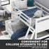 FABIEN SIEFFERT Bedside Shelf for Bunk & Top Bunk, Bed Side Tray Table Storage, Bedside Caddy, Bunk Bed Shelf, Clip On