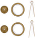 Chinese Medicine Cabinet Pulls, 2.4 Inches - Set of 2 - Architectural, Interior Design Hardware