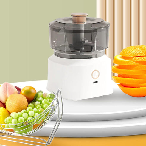 YUYTE Food Processors Meat Grinder, Electric Chopper with Stainless Steel Blades for Kitchen