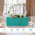 4 Pack 6 72 30 Inch Fitted Table Covers for Foot Tables - x Rectangle Table Cloth for Folding Tables Polyester Fabric