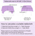 B-COOL Sequin Tablecloths, Purple Glitter Mermaid Table Cloths for Halloween Parties, 50x50inch