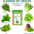 8 Gourmet Herb & Salad Seed Pod Kit, Pod (Include Seed Basil/Mint/Thyme/Romaine/Butter Head/Red&Green Leaf) Lettuce