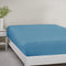 Comfort Spaces King Microfiber Fitted Sheet 14" Deep Pocket, Wrinkle Resistant, Teal Bedding