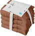 Set 4 (13 13) SOFE H&L | NADIAS Luxury Bath Towels of Wash Cloths Macaron x | Light, Premium, Soft, Durable, Absorbent