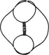 Encased Trash Can Lock for Animals/Raccoons, Heavy Duty Nylon Bungee Cord for Large Outdoor Garbage Lid Lock