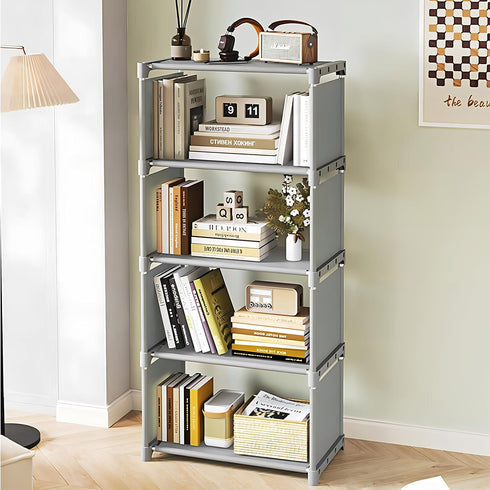 8-Compartment Closets, (Black-8) Storage Rack Tool-Free Assembly, Suitable for bedrooms, and Small Spaces; a Great