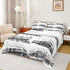 Manfei Retro Steam Locomotive Twin Size Bedding Set - 3pcs with Deep