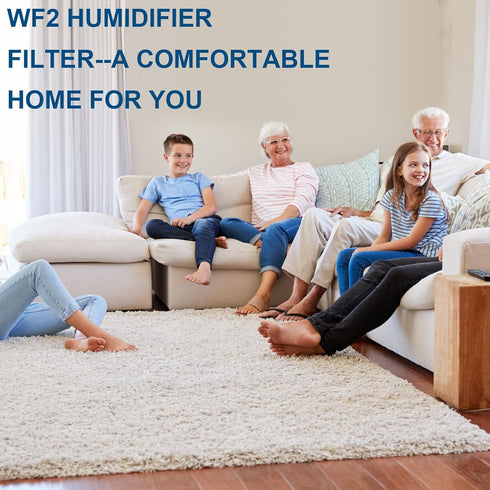 TOMOON WF2 Humidifier Filter Replacement for Vic.ks V3500, V3100, V3900, V3700, Pack of 4 for Cool Mist