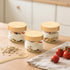 12 Pack 10oz TBWIND Glass Jars with Bamboo Lids, Spoons, Airtight Overnight Oats Containers, Salad & Yogurt Storage