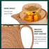 Insulated Thermal Coffee Carafe, 33 oz, Arabic-Style Thermos Flask, Coffee Tea Pot for Hot Cold Water, Wood Color