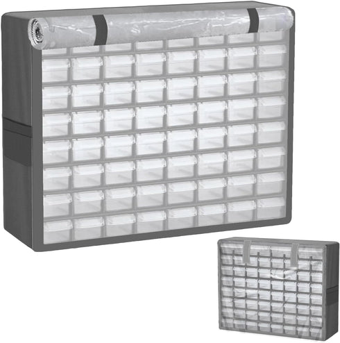 Waterproof Craft Cabinet Cover, Heavy Duty Dustproof Storage Box Cover, Fits 20"W x 6"D x 16"H