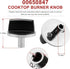 AMI PARTS 00650847 Cooktop Stove Knobs, Fit for BOSCH, Replace 00650847 650847 1999734, 5 pcs