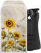 Sunflower Electric Can Opener Cover, Decorative Kitchen Appliance Dust Cover for Home Kitchen, Beige