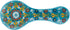 Handmade Ceramic Spoon Rest for Stove Top, 10" Colorful Kitchen Counter Utensil Holder, Dishwasher Safe