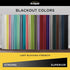 ECLIPSE Kendall Modern Blackout Thermal Rod Pocket Window Curtain, 42 x 84, Chocolate