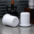 IKAPE Espresso Dosing Cup 51MM, 54MM, Compatible with 51MM to 54MM Portafilters, Aluminum Coffee Accessory (White)