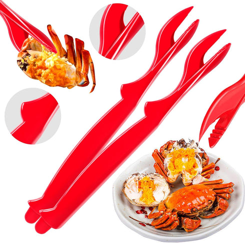 ALDMIO 20Pcs Crab Legs Crackers, Crackers Picks Tools Crab Cracker and Tools for Lobster Crayfish, Easy Opener