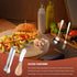 Charcuterie Accessories Cheese Butter Spreader Knives Set, Stainless Steel with Wooden Handles, 21 Pieces